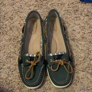 Size 10 Sperry slip-on boat shoes